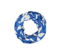 Snood mit floralem Muster aus Viskose ONESIZE blau|weiß 2176975.56A2.ONESIZE