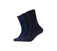 s.Oliver Unisex-Socken 3 Paar blau 47 - 49