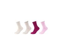 s.Oliver Unisex Socken 4er Pack 35/38 offwhite melange