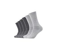 s.Oliver Tennissocken Essentials Unisex – 6er-Pack, Größe 43/46, Grau