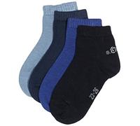 s.Oliver Socks Jungen S21008 Sneakersocken, Blau (Blue 30), 31/34