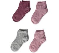 s.Oliver Socks Mädchen S21008, (Chalk Pink Melange 4300), 27-30, 4er Pack
