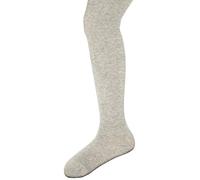 s.Oliver Socks Mädchen S23002 Strumpfhose, Grau (Light Grey Melange 0010), 98/104 (3-4 Jahre)