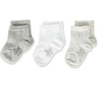 s.Oliver Socks Unisex Baby S20050 Socken, 3per pack Grau (Fog Mix 9203), 15-18 (Herstellergröße: 15/18)