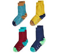 s.Oliver Socks Unisex Kinder Online Junior Hygge Organic Rib 4er Pack Socken, Brittany Blue, 39/42