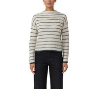 s.Oliver BLACK LABEL - Strickpullover creme|blau - Gr. - 36
