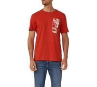 Softes Baumwoll-T-Shirt mit Artwork XL rot 2170133.35D2.XL