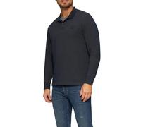 s.Oliver Softes Langarm-Poloshirt mit Brusttasche