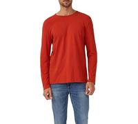 Softes Longsleeve mit Crew Neck und Logo-Patch 3XL rot 2170134.3529.3XL