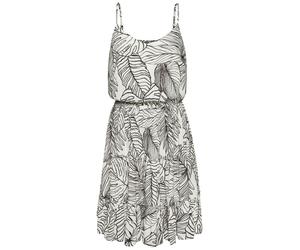S.OLIVER Sommerkleid Damen creme-schwarz Gr.46