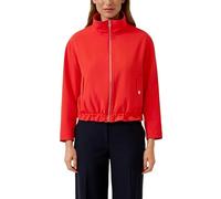 Sportive Jacke im Relaxed Fit mit Stehkragen 44 rot 2175662.3214.44