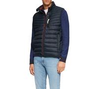 Steppweste S.OLIVER, Herren, Gr. M, weste outdoor, Web, Obermaterial: 100% Polyester, kontrastfarbene Details, casual, Westen, mit kontrastfarbenen Details (54972645-M) weste outdoor