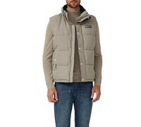 Sportive Steppweste mit Logo-Details 3XL beige 2167447.8435.3XL