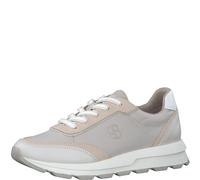 s.Oliver Sportliche Schnürschuhe für Damen, beige, Größe 36 EU