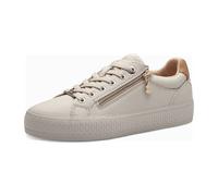 s.Oliver Sportliche Schnürschuhe für Damen, beige, Größe 41 EU