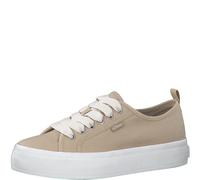 s.Oliver Sportliche Schnürschuhe für Damen, beige, Größe 41 EU