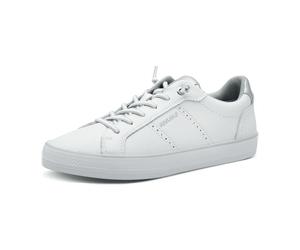 s.Oliver Sportliche Schnürschuhe für Damen, weiß, Größe 42 EU