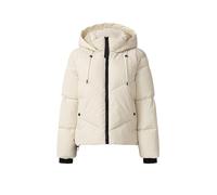 s.Oliver RED LABEL Regular Fit Steppjacke mit Kapuze in Offwhite, Größe 42