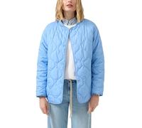 Steppjacke mit Bomberkragen und seitlichen Schlitzen 36 blau 2176561.5141.36