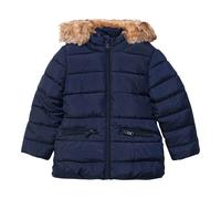 s.Oliver Steppjacke mit Kapuze und Fleece-Futter Blau Größe 104