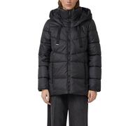 Steppjacke mit Stehkragen und Kapuze 42 schwarz 2166592.9999.42