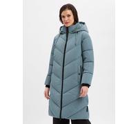 s.Oliver Steppmantel mit Teddyplüsch-Kapuze