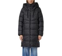 Steppmantel mit Stehkragen und Kapuze 48 schwarz 2168269.9999.48