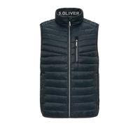 s.Oliver Red Label - Leicht wattierte Steppweste aus recyceltem Polyester grau - Gr. - M