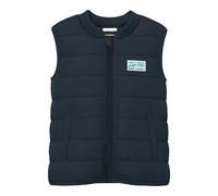 Leicht wattierte Unisex-Weste mit Stehkragen 68 blau 2178537.5952.68
