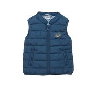 s.Oliver Steppweste mit Stehkragen und Paspeltaschen