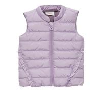Stepp-Weste mit Rüschen 68 lila