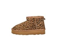s.Oliver Stiefelette Leder Leopard Warmfutter - 39