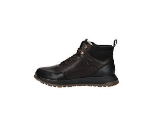 s.Oliver Stiefelette Leder/Textil Dunkelbraun Warmfutter - 46