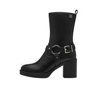 s.Oliver Stiefelette Lederimitat Schwarz - 39