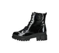 s.Oliver Stiefelette Lederimitat Schwarz Lack Warmfutter - 40