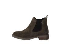 s.Oliver Stiefelette Veloursleder Olive - 37