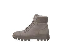 s.Oliver Stiefelette Veloursleder Taupe Warmfutter - 39