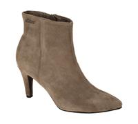 s.Oliver Stiefeletten Damen taupe Ankle Boots Velour 5-25316 - Größe 38