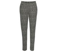 S.OLIVER Strandhose Damen schwarz-creme-bedruckt Gr.36