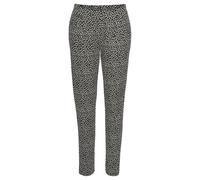 Strandhose S.OLIVER Gr. 38, N-Gr, beige (schwarz, creme, bedruckt) Damen Hosen (38561035-38) schwarz, creme, bedruckt