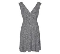 S.OLIVER Strandkleid Damen anthrazit-rosa-bedruckt Gr.34