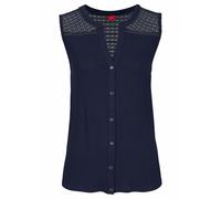 S.OLIVER Strandtop Damen navy Gr.32/34