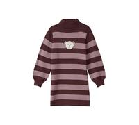 Strick-Kleid mit glitzernder Plüsch-Applikation 128 pink|rot 2170334.45X1.128