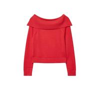 Strick-Pullover mit Off-Shoulder-Ausschnitt 170/176 rot 2173450.3210.170_176