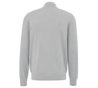 Zip-Jacke aus feinem Strick mit Stehkragen S grau 2149670.9400.S