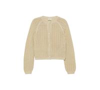 Ajour-Strickjacke mit Schmuckknöpfen 128/134 beige 2178153.0406.128_134