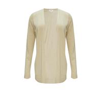 Cardigan S.OLIVER Gr. 38, beige (beige melange) Damen Strickjacken (58420110-38) beige melange