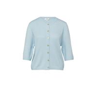 Strickjacke S.OLIVER, Herren, Gr. 34, sky blau, Strick, Obermaterial: 60% Polyacryl, 22% Polyester, 10% Alpaka, 8% Polyamid, unifarben, normal hüftlang, Rundhals, Bündchen, Strickjacken Strickjacke, m