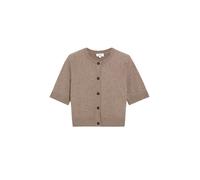 Kurzarm-Strickjacke mit Knopfleiste 46 braun 2186579.85W0.46
