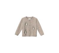 s.Oliver Strickjacke Häkel-Pinguine 50 beige
